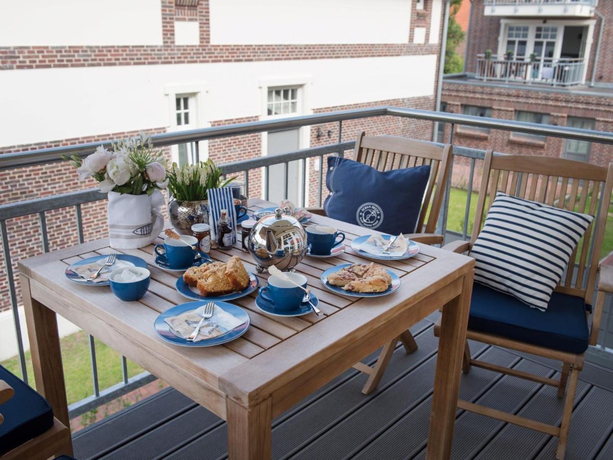 Landhaus Lindenhof, Wohnung Meertied Wangerooge Bagian luar foto