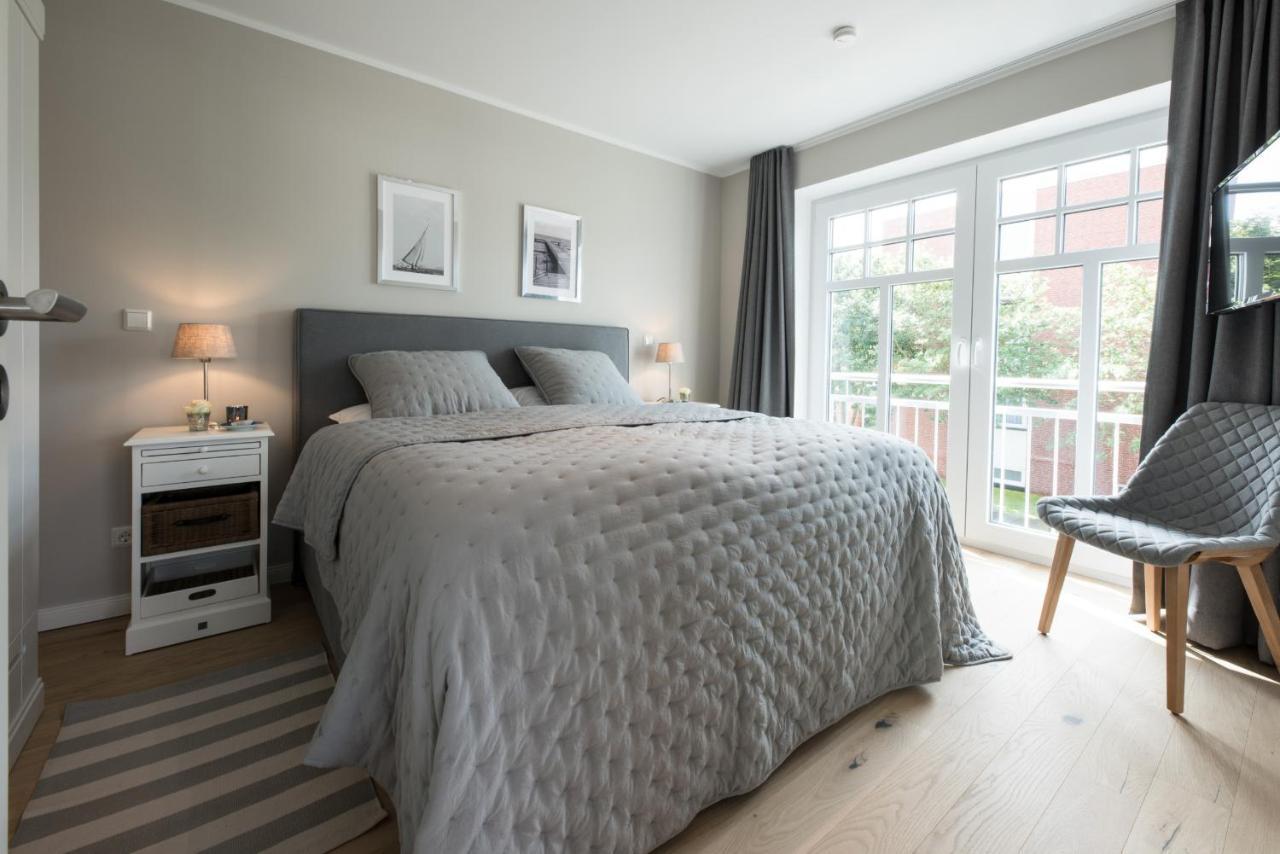 Landhaus Lindenhof, Wohnung Meertied Wangerooge Bagian luar foto
