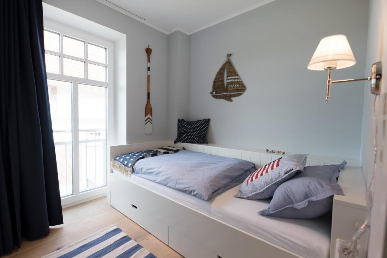 Landhaus Lindenhof, Wohnung Meertied Wangerooge Bagian luar foto