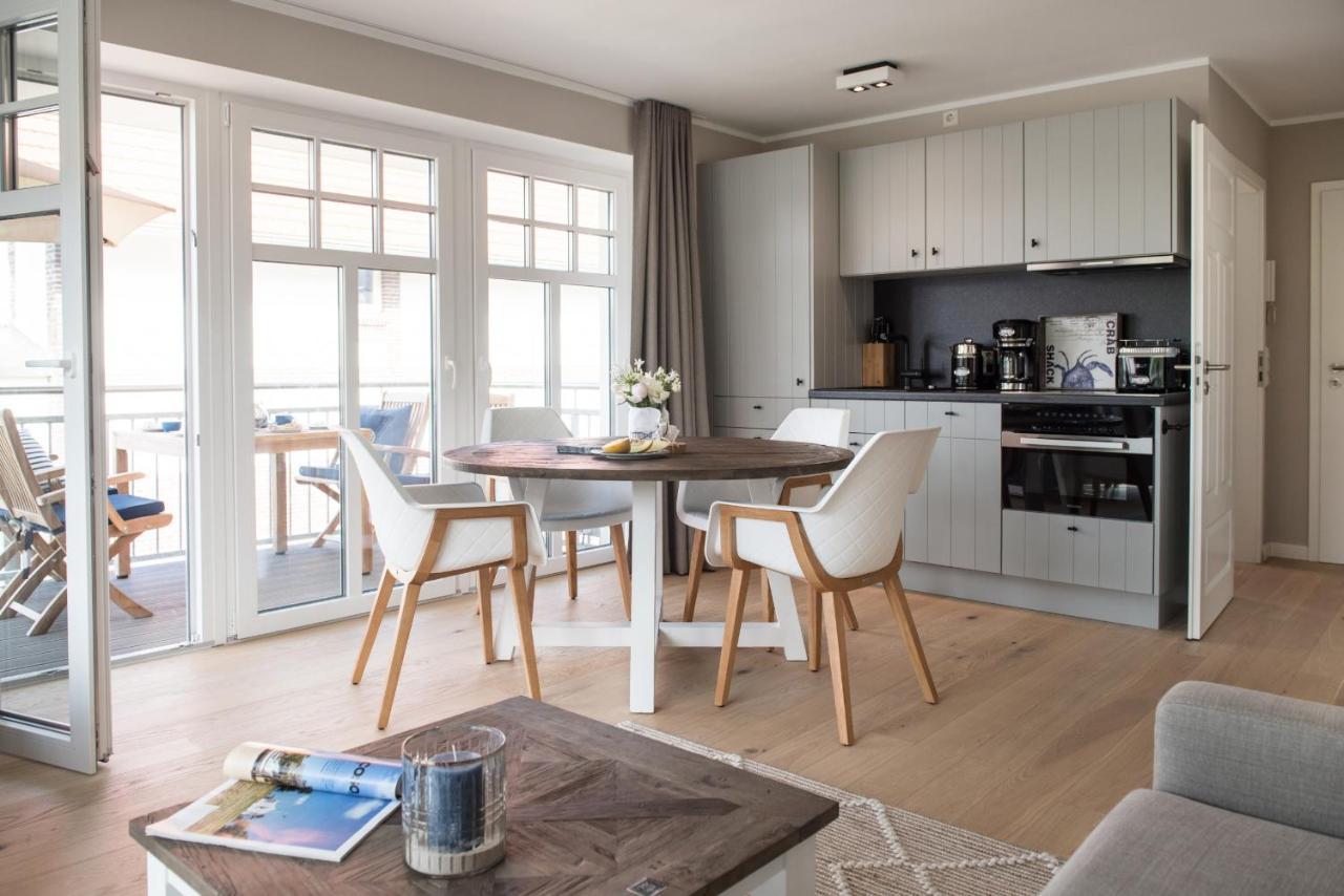 Landhaus Lindenhof, Wohnung Meertied Wangerooge Bagian luar foto